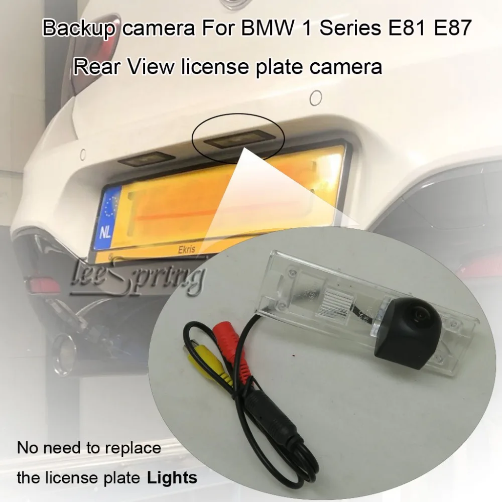 

Камера для номерного знака заднего вида для BMW 1 серии E81 E87 2004-2012 с ночным видением 1280*960 1000TV LINES
