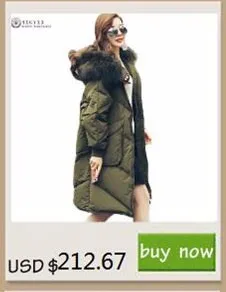 Real Raccoon Fur White Duck Down Coat Winter Jacket Women Long Warm Solid Color Hooded Parka Plus Size Snow Outwear Okb167