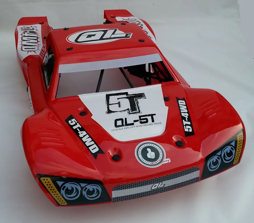 Большой корпус и рулонная рамка для грузовика Losi 5ive T 4x4 5T RC BND(LOSB0019) 1/5 Gas Rovan LT TGN KM X2