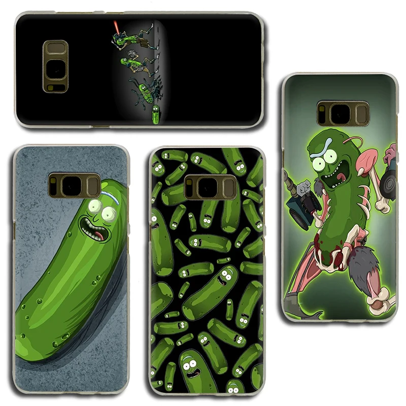 Жесткий чехол для телефона Рик и Морти Пикл Рик для samsung galaxy S6 7 Edge S8 9 Plus S10 E Plus Note8 9 M10 20 30 40