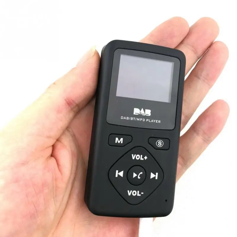 1 шт. DAB P7 карманное радио Профессиональный FM цифровое мини ЖК дисплей с