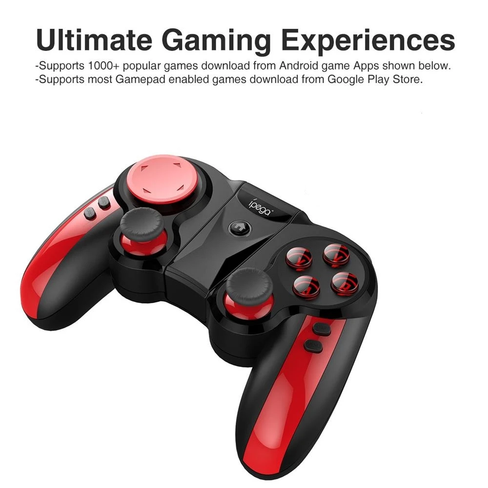 PG-90890 Newest Wireless Bluetooth Game Controller Gamepad Phone Joysticks for Android/iOS/PC/ TV box Holder PUBG Games | Электроника