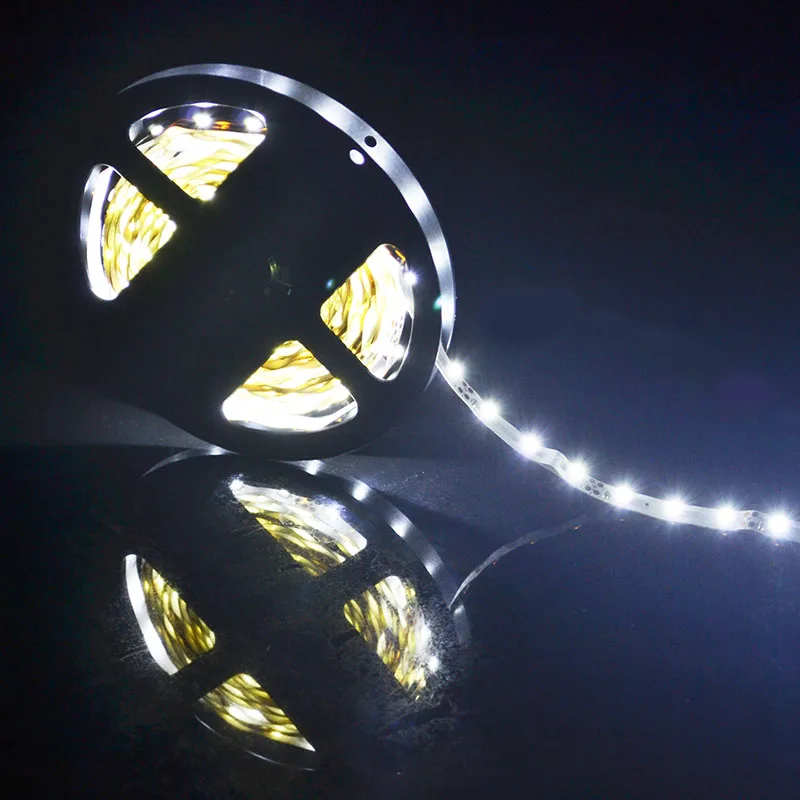 Светодиодная лента 3528SMD 12 В гибкая Водонепроницаемая LED полоска для украшения
