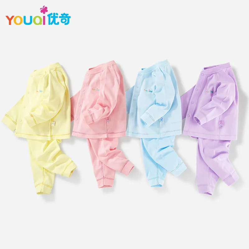 YOUQI Baby Boys Clothes Girls Clothing Set Toddler Infantil Costumes T-shirt Pants Suit 3 6 9 Months Spring Autumn | Детская одежда и