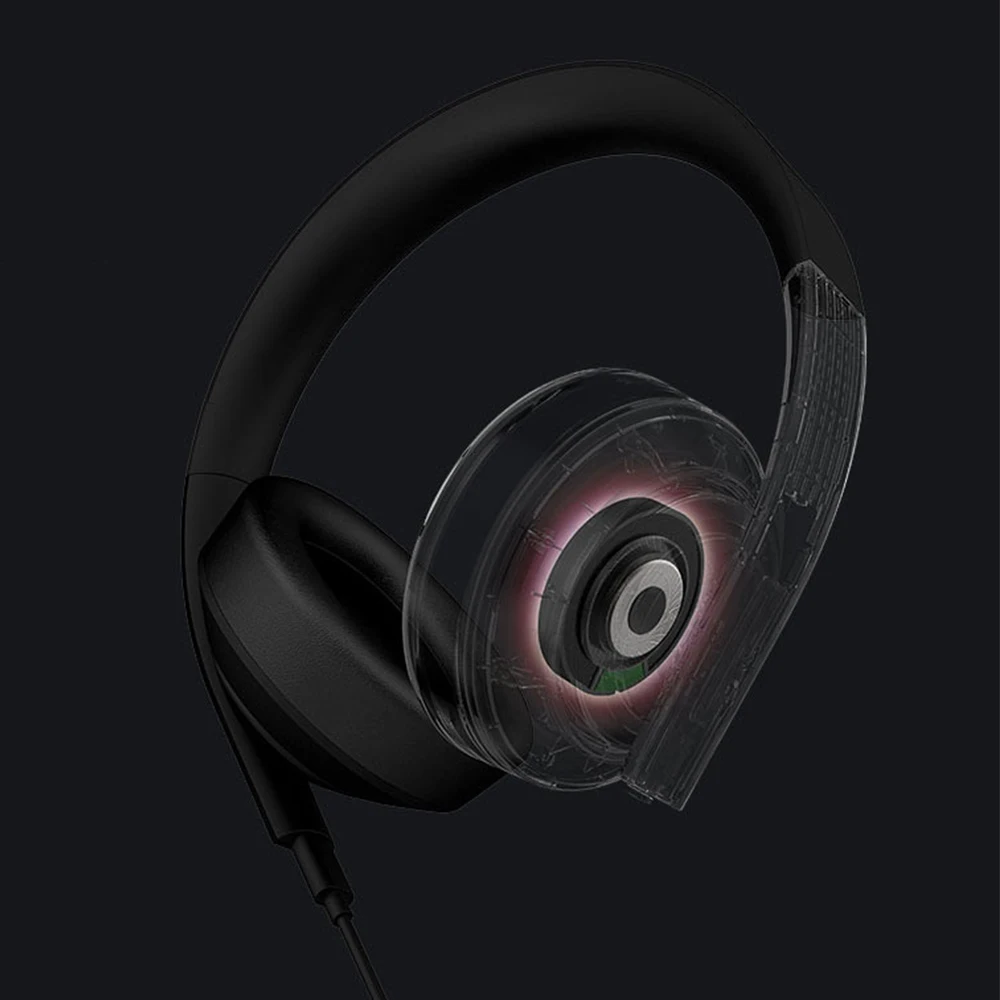 Xiaomi 7,1 Virtual Surround Sound Stereo 3,5 мм USB Игровые наушники с микрофоном светодиодный светильник 40 мм динамик ENC шумоподавление наушники