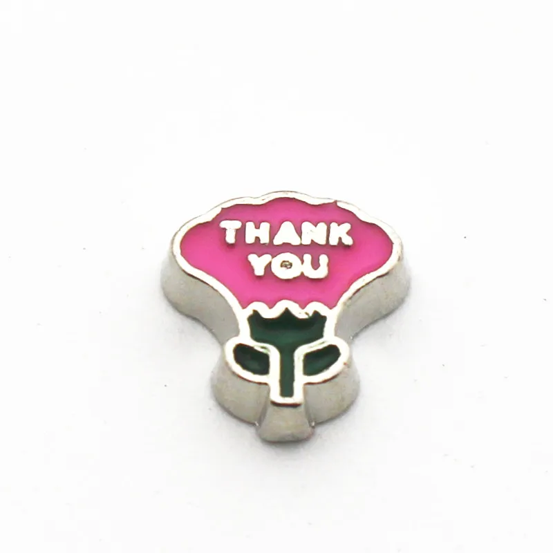 Оптовая продажа 20 шт/партия спасибо подвески ювелирные изделия для жизни стекла