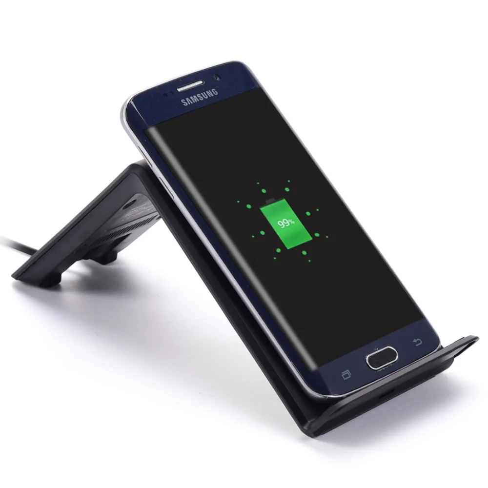 Быстрое беспроводное зарядное устройство Itian Qi для iPhone 8 X Samsung Note8/S8/S8 + S6 edge