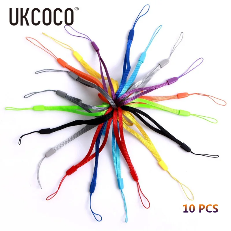 UKCOCO 10 шт. ручной ремешок мобильного телефона ремни веревки для USB флэш-накопители