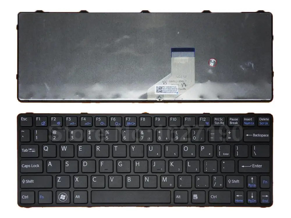 

New Laptop Keyboard For SONY SVE 11 BLACK FRAME BLACK US/United States Repair Replacement Notebook Keyboards Teclado