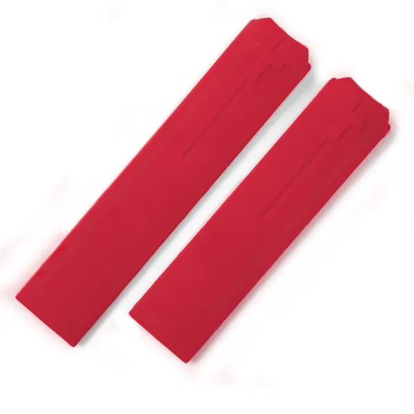 Red no clasp 20mm Силиконовые ремешки для часов 20 мм 21 мм для Tissot T013 T047 резиновый оранжевый ремешок T-Sport ремешок водонепроницаемый T013420A T047420A - Цвет ремешка: Red no clasp 20mm