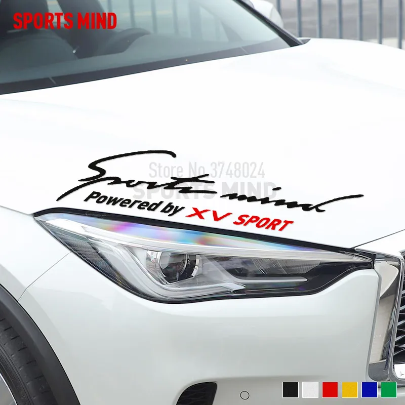 Автомобильные наклейки Sports Mind украшения для Subaru Crosstrek XV 2018 аксессуары