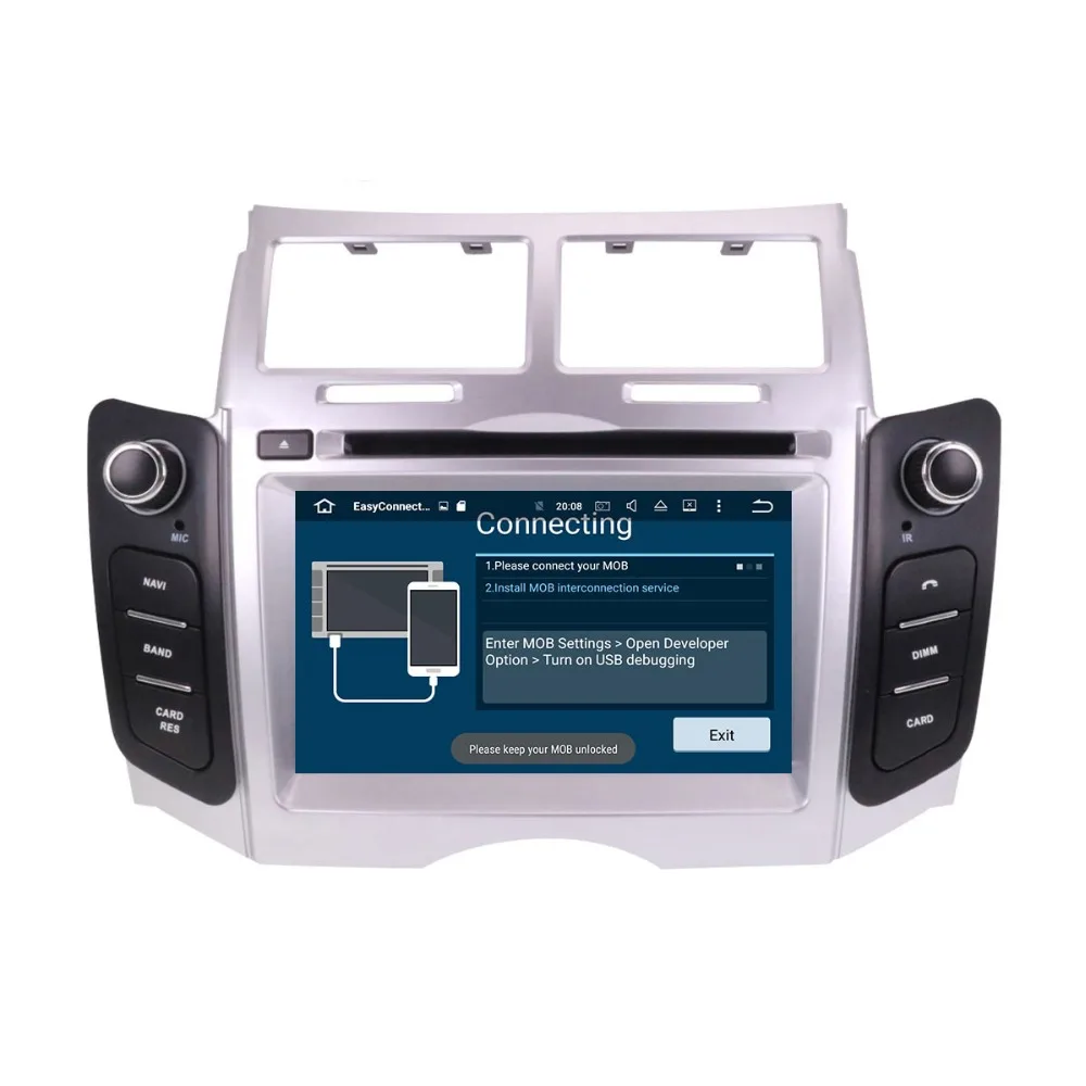 Android 10 0 Радио Стерео GPS для Toyota Yaris 2005 2006 2007 2008 2009 2010 автомобильный DVD плеер