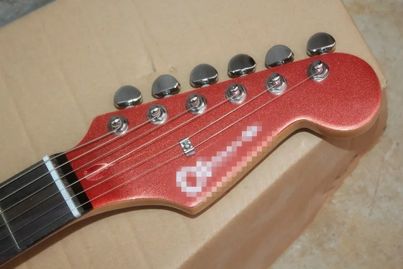 Высочайшее качество 22 Лады Charvel 6 Строки металлик Orange электрогитара 17-11 | Спорт и