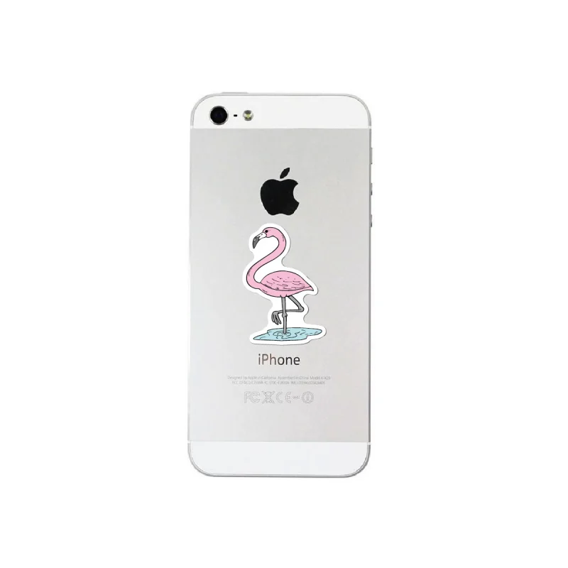 5PCS Cute Cartoon Vinyl Laptop and Water Bottle Decal Sticker Flamingo Pineapple Glasses Turtle Waterproof PVC For Teens | Компьютеры и