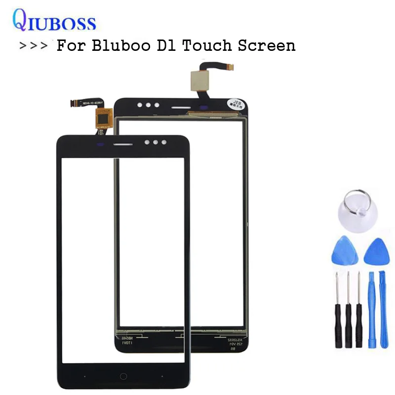 Сенсорный экран для Bluboo D1 дигитайзер передняя стеклянная панель датчик внешнего