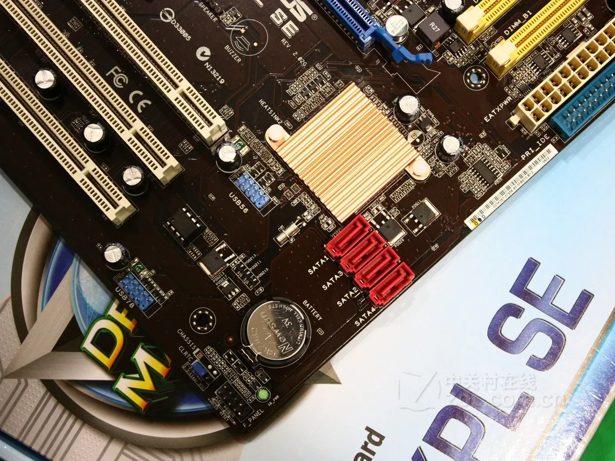 Материнская плата Asus P5KPL SE для настольных ПК P31 с разъемом LGA для 775 ядер Pentium Celeron DDR2 4G ATX UEFI BIOS оригинальная б/у материнская плата G31