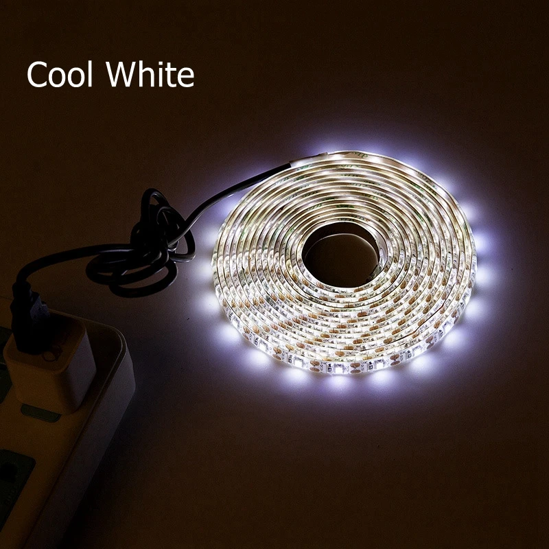 SMD3528 DC5V светодиодный гибкий изолента ленты RGB белый/теплый белый Светодиодные