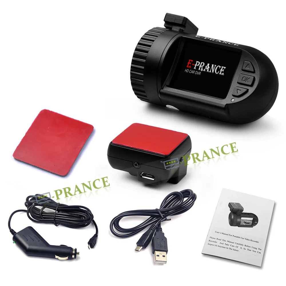 Smallest Mini 0805 Car Black Box Ambarella A7 OV4689 4MP 1296P Built-in 8GB GPS Logger HDR WDR LDWS H.264 Night Vision Blackbox |