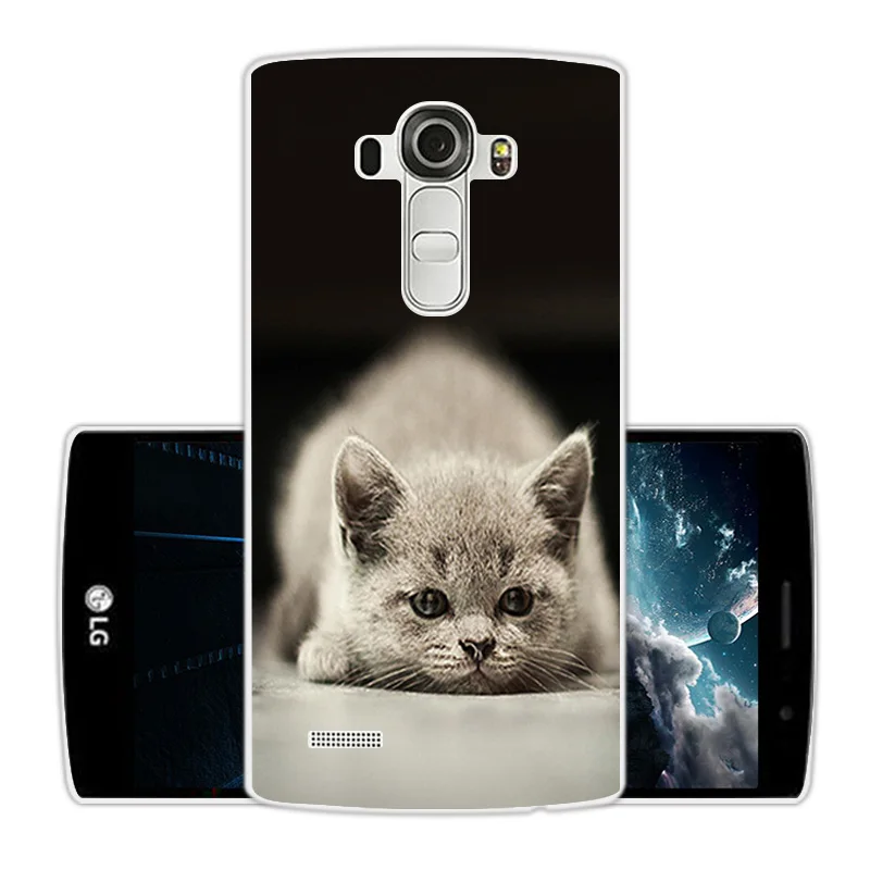 For LG G4 Case Soft Silicone Fundas 5.5 inch for H818 H810 H815 Phone Cases Transparent TPU Coque Marbles Capa |