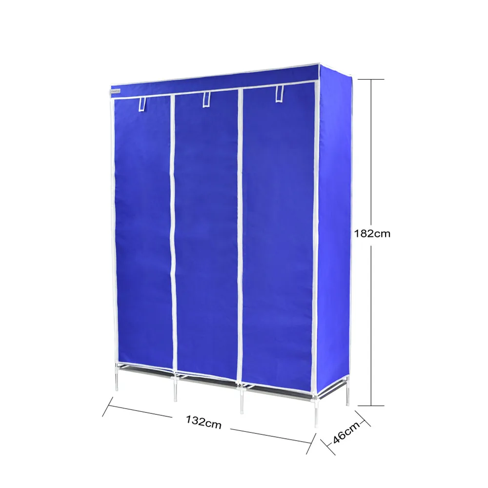 Finether портативный органайзер для хранения шкафа Тканевый шкаф холст домашняя
