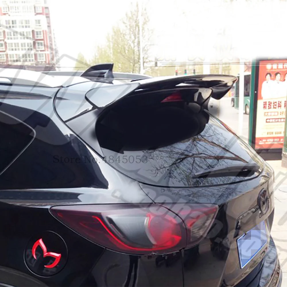 Задний спойлер из углеродного волокна для Mazda багажника крыла автомобиля