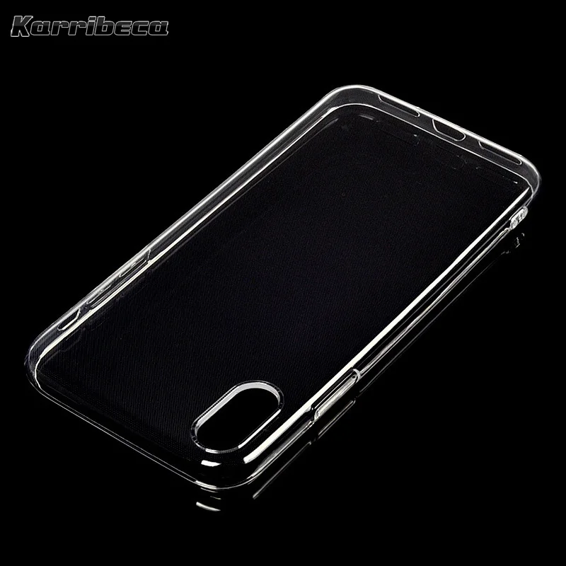 Прозрачный ультра тонкий Тонкий силиконовый чехол для Iphone xs чехлы прозрачная ТПУ