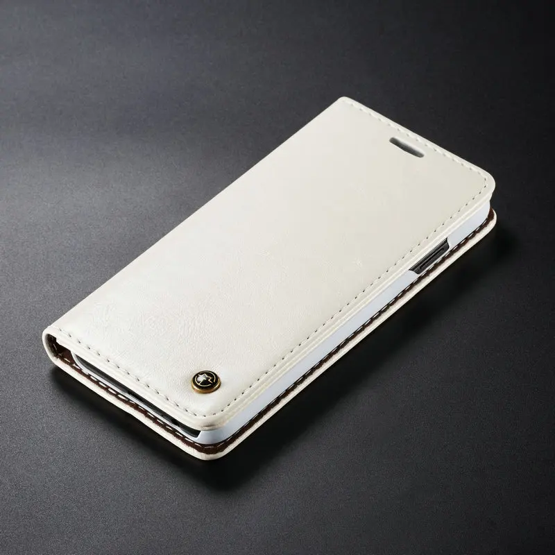 White Чехол мне Магнитный кошелек чехол для samsung Galaxy S10 класса люкс с двусторонним лезвием захлестывающийся чехол для Galaxy S10e Note 8 9 S6 S7 S8 S9+ чехол s - Цвет: White