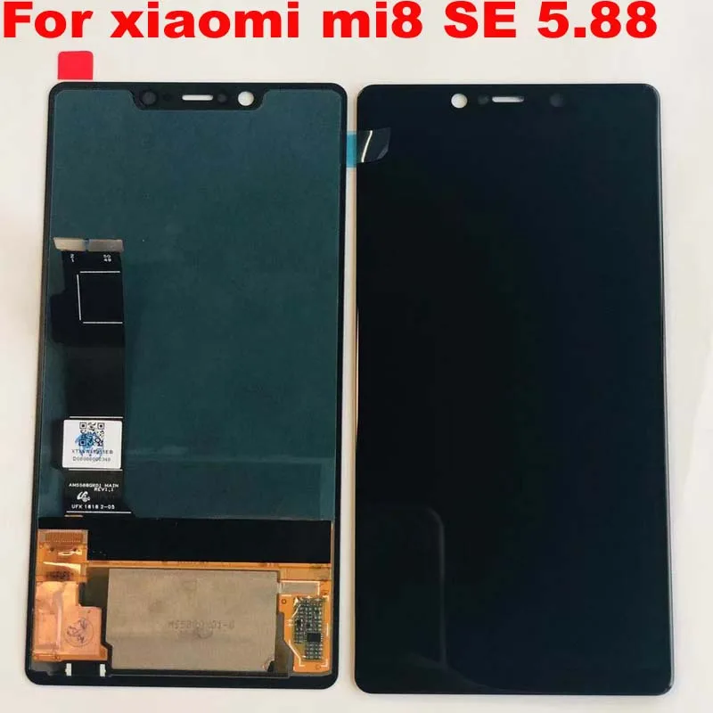 2244x1080 Для 5,8" Xiao mi 8 SE mi 8 SE mi 8SE Super Amoled ЖК-дисплей+ сенсорный экран дигитайзер для mi 8SE lcd