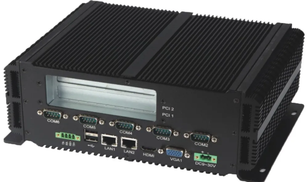 Безвентиляторный Встроенный промышленный ПК с PCI слотом компьютер процессор Intel