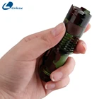 Мини алюминиевый 1000 люмен Камуфляж выпуклая линза XPE светодиодный фонарик тактический светодиодный фонарь Открытый Кемпинг Альпинизм фонарик