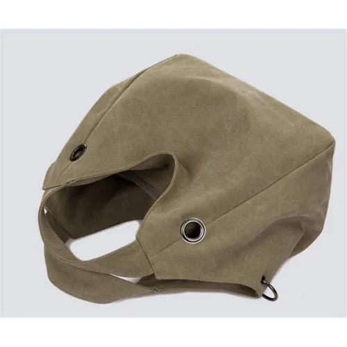 New arrival Famous Brand Canvas Handbag Fashion Casual bags Designer Women Shoulder Bag solid zipper Large Capacity | Багаж и сумки