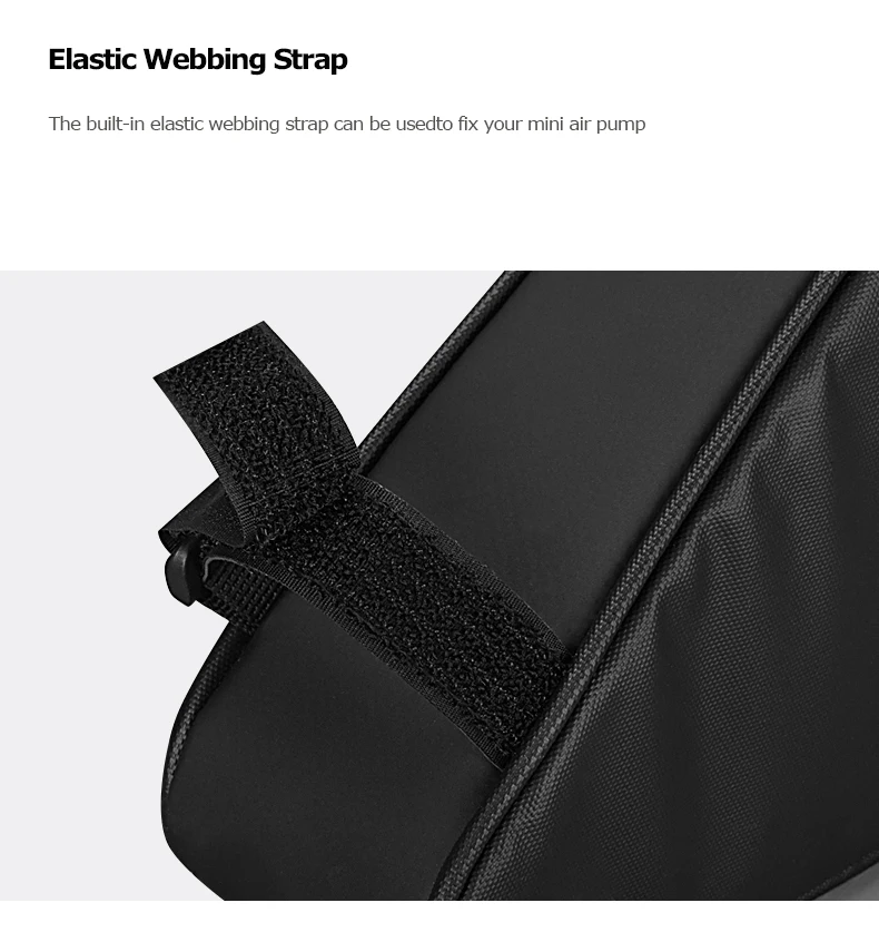 Sahoo Travel 122065 Mountain Water Resistant Bike Cycling Bicycle Front Frame Tope Tube Triangle Bag Storage Pack Pannier Pouch