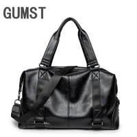 gumst men bags casual men handbags pu leather male crossbody bag mens travel messenger bags laptop briefcase for men