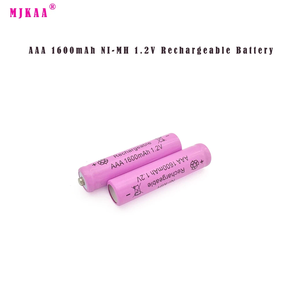 MJKAA 20 штук Ni MH 1 2 В AAA Перезаряжаемые Батарея 1600 мАч 3A 7 # нейтральный для игрушки
