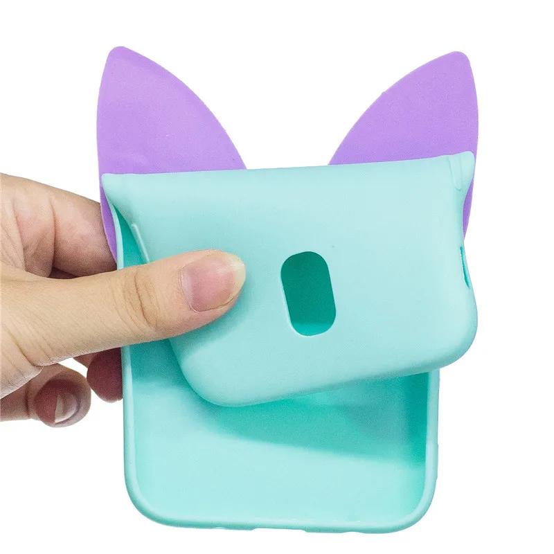 Мягкий чехол из ТПУ с принтом &quotдля Coque samsung galaxy J3 J5 J7 2017 ЕС 3D силикон конфета