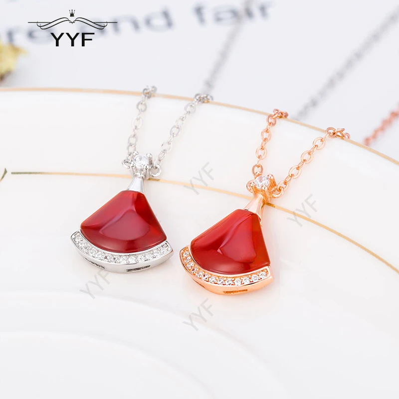 YYF Оригинал 100% 1:1 Шарм болгарийский кулон ожерелье подходит для ожерелья женский