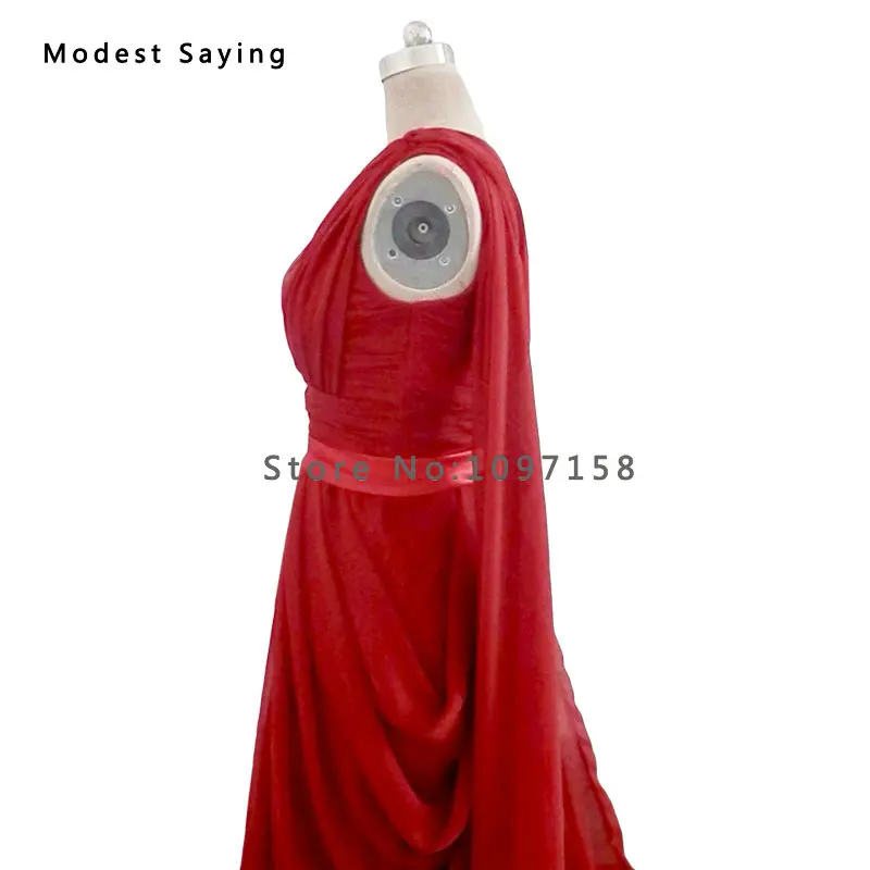 Элегантные Красные кружевные платья Русалочки на одно плечо 2017 платье с длинным