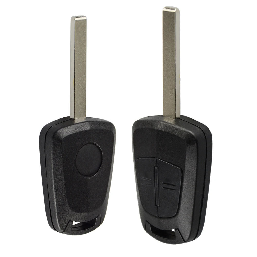 OkeyTech 2 кнопки чехол для дистанционного ключа от машины оболочки Fob Vauxhall Opel Corsa Agila