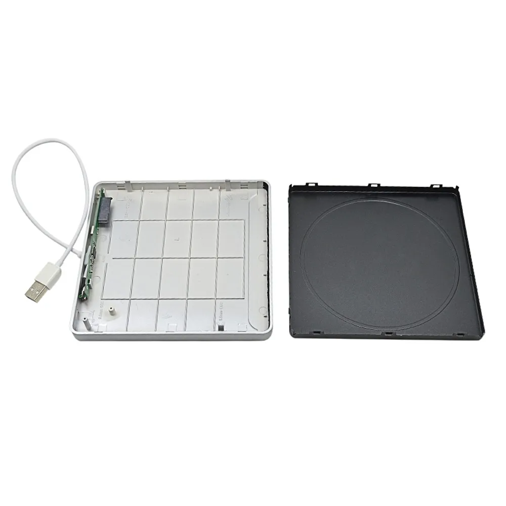 Внешний чехол USB 2,0 для Macbook Air Pro со слотом 9,5 мм 12,7 мм SATA Superdrive оптический привод Optibay Caddy