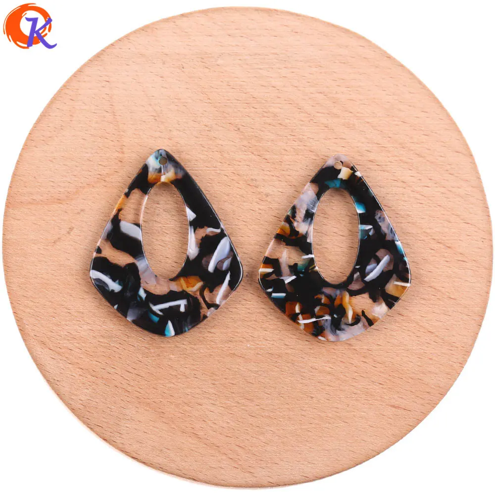 

Cordial Design 31*38mm 50Pcs Jewelry Accessories/Earring Parts/DIY Making/Drop Shape/Acetic Acid/Hand Made/Earring Findings