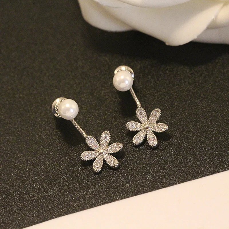 Женские серьги с подвеской в виде кленового листа 2000 жемчужных цветов богемные