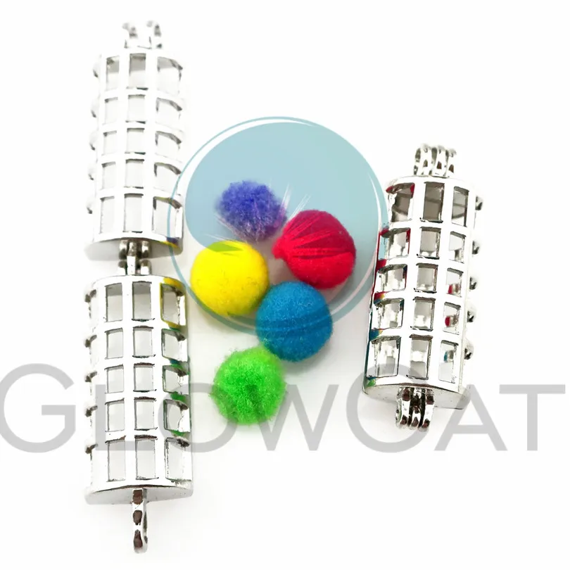 5х полый кубовидный жемчужный клетчатый разделитель для бусин распылитель