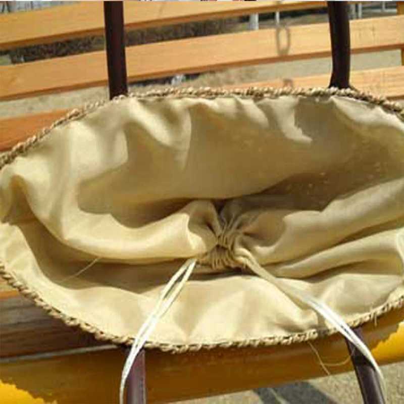 Женщины Лето Винтаж Богемия Стиль Леди Сумки Ротанга Соломы Extra Large Пляжные Плеча