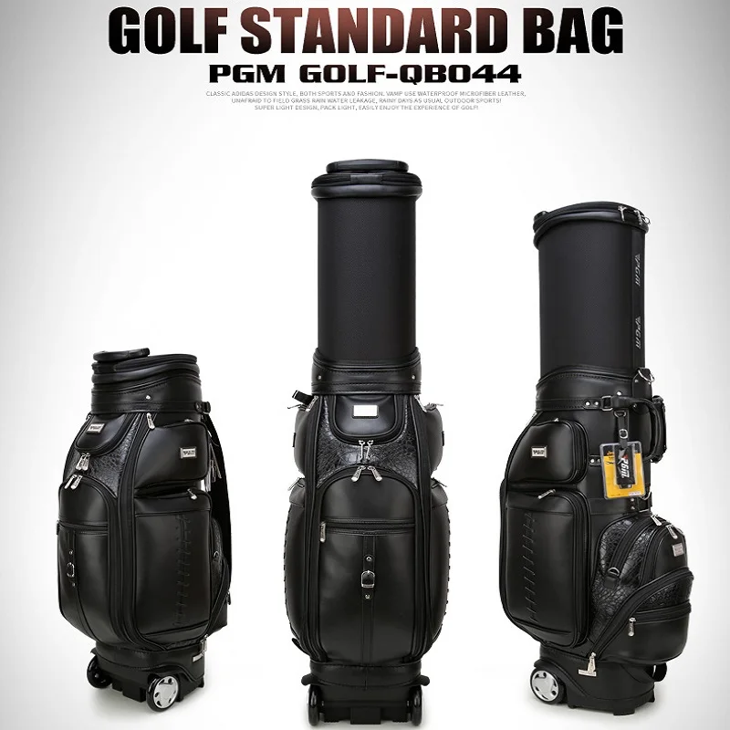 Send rain cover!PGM genuine Sport club standard ball bag package men golf stretching Microfiber Multifunctional aviation package