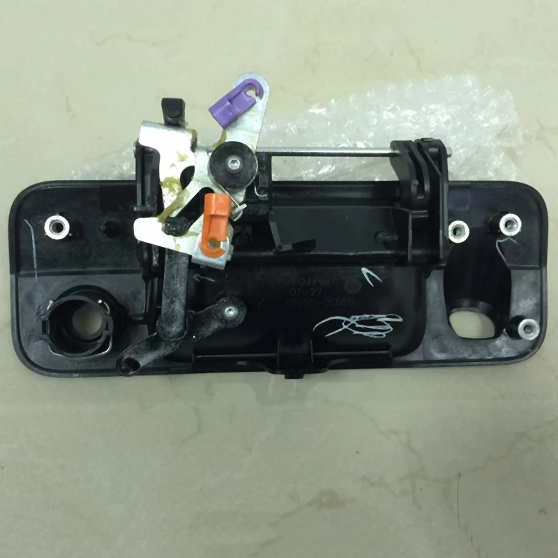 Для 2007 13 Toyota Tundra хвостовые ворота Ручка задняя Lactch с ключом и отверстие для