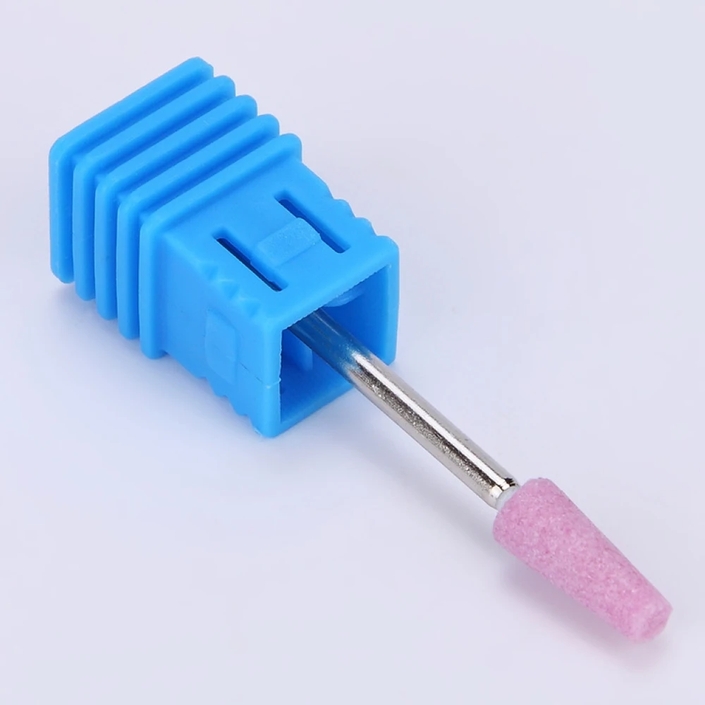 1pc Nail Art Grinding Drill Bits Quartz Bullet Bit Electric Manicure Machine Head Gel Polish Cuticle Removal Blue Mill Tool New | Красота и
