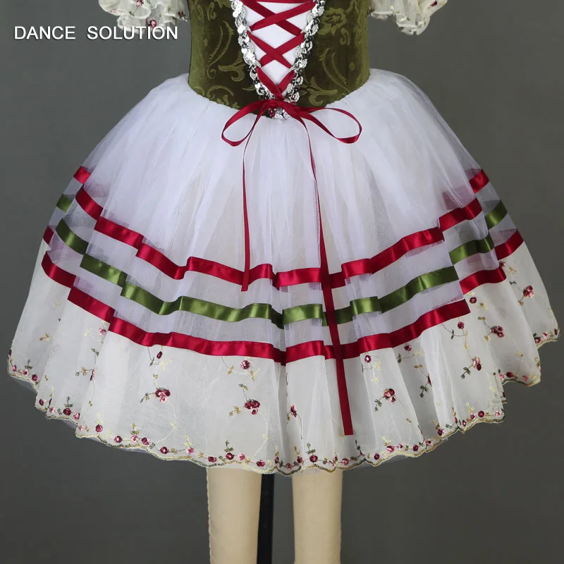 Платье балетное с пышными рукавами для женщин и девушек 18007 1|Балет| |