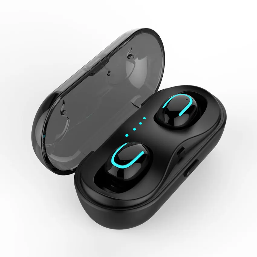 Q13S TWS-Black Aimitek Q13S TWS Bluetooth 5,0 гарнитура Мини-близнецы беспроводные стерео наушники в ухо вкладыши зарядная коробка с микрофоном для смартфонов - Цвет: Q13S TWS-Black