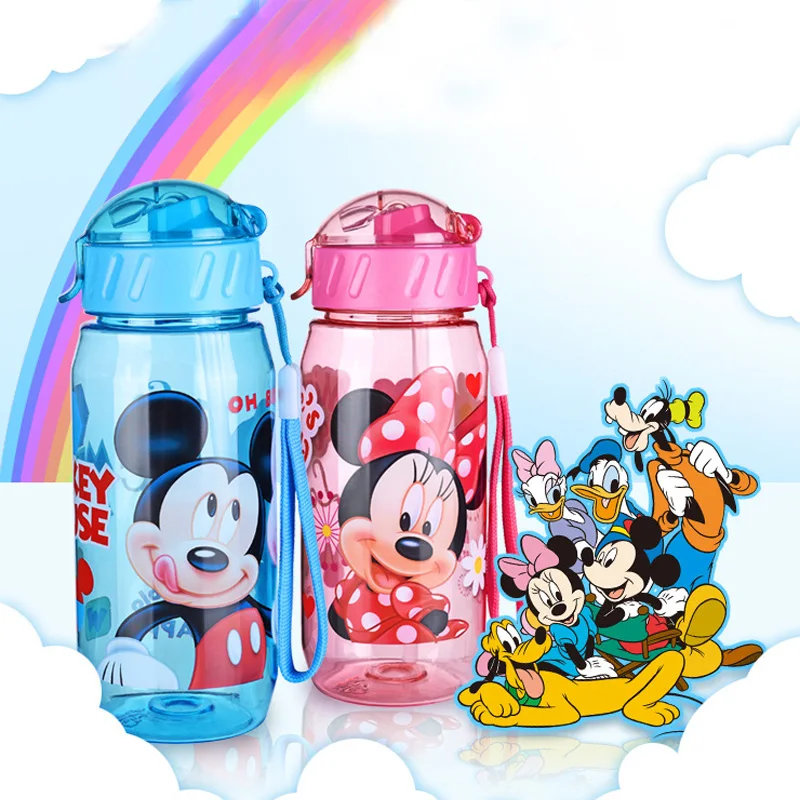 2016 Новый Дети Питьевой Бутылки с Водой ДЭБ БЕСПЛАТНО Мультфильм Пластиковую