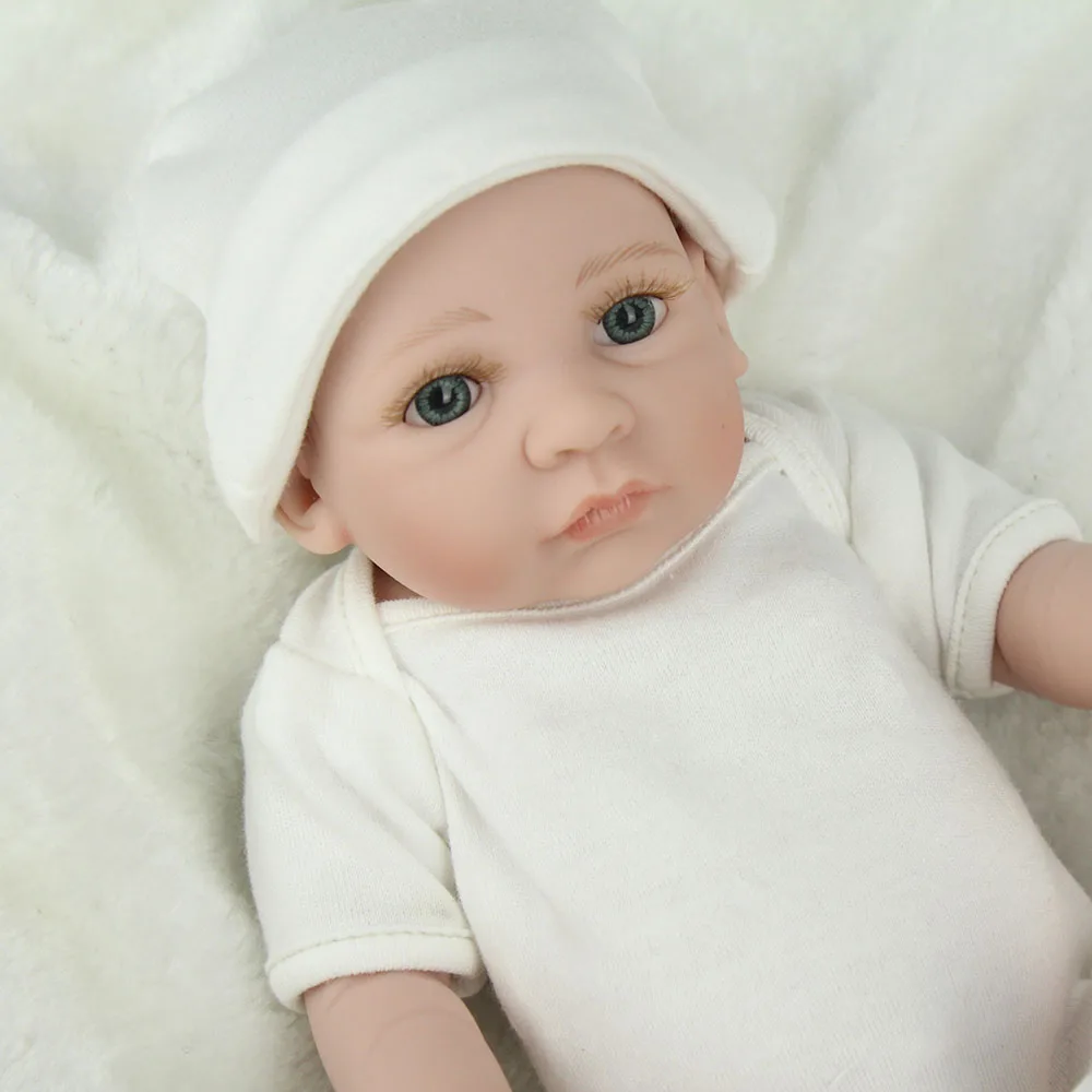 Мини Кукла Reborn bebe 10 дюймов 25 см реалистичные милые куклы для новорожденных